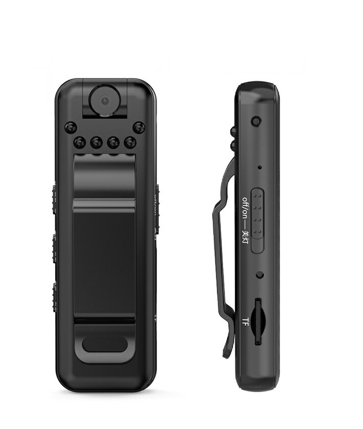 暗視対応 赤外線 クリップ式 ボディカメラ ミニカメラ ビデオカメラ ボイスレコーダー 動画 音声録画機能 静止画 防犯カメラmicroSD dar-minicame