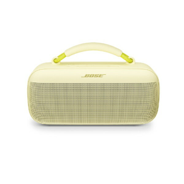 【エントリーで最大全額ポイント還元｜4/5まで】 BOSE｜ボーズ ブルートゥーススピーカー SoundLink Max Portable Speaker CITRUS YELLOW SLinkMaxPTBLYLW [防水 /Bluetooth対応]