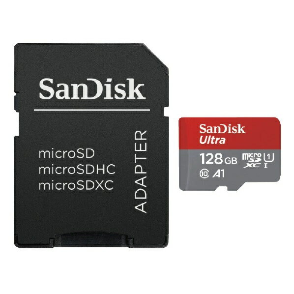 サンディスク SanDisk Ultra microSDXC UHS-I カード 64GB 128GB 256GB 512GB マイクロSDカード V10 U1 Class10 A1 SD変換アダプタ付属 microSDカード Nintendo Switch / Switch Lite 対応 高画質動画 撮影 当店1年保証 並行輸入品 サンディスク microSDXCカード