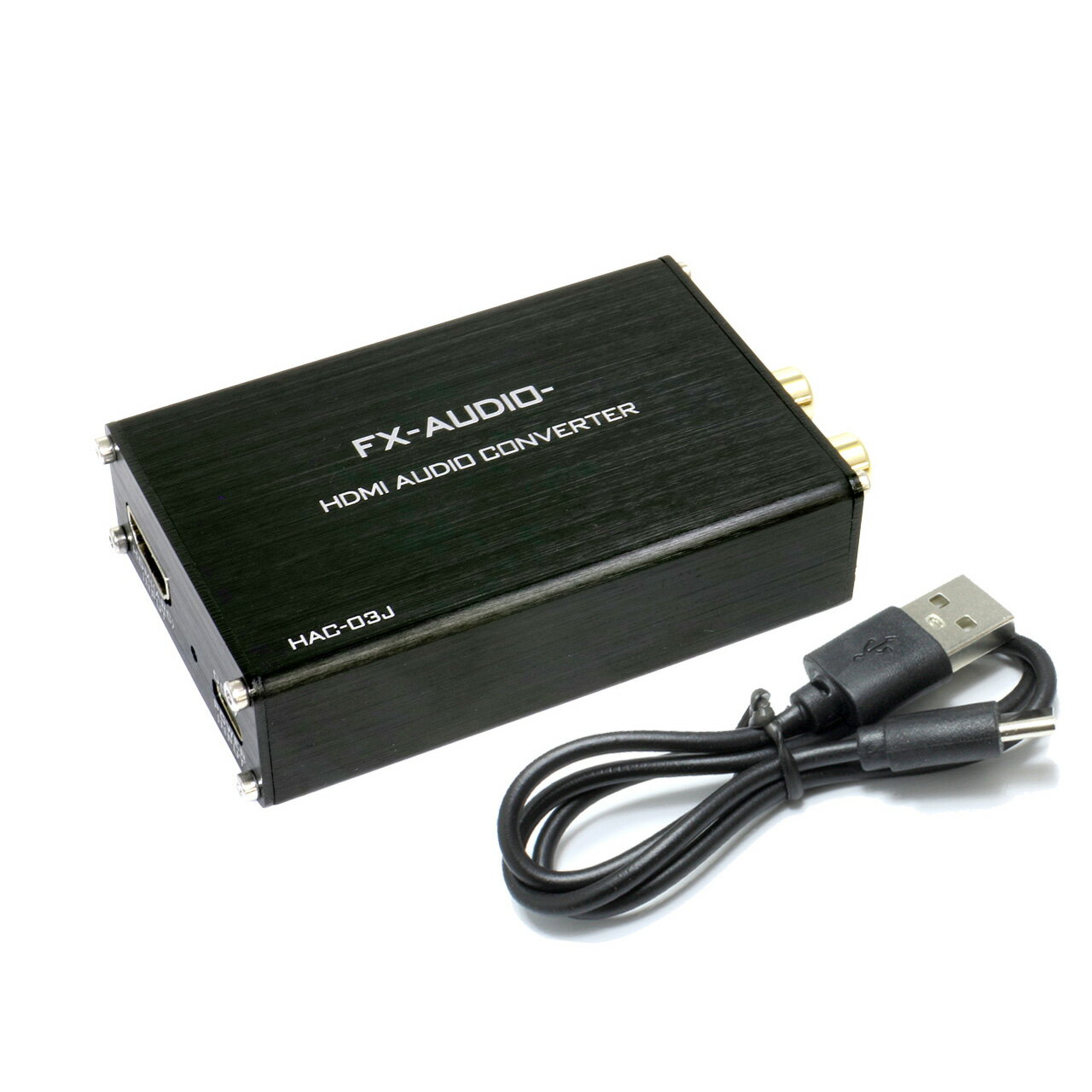 送料無料 FX-AUDIO- HAC-03J HDMI(ARC)入力 対応 DAC 32bitハイエンドモバイルオーディオ用DAC ES9018K2M搭載 USB電源駆動 ハイレゾ