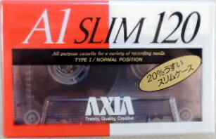 アクシア　カセットテープ　A1S120　120分