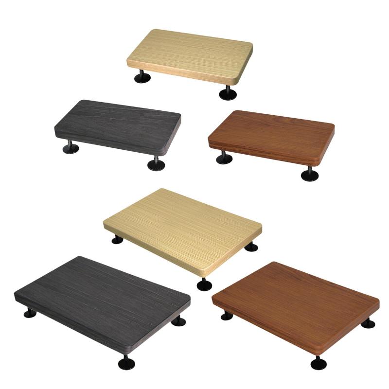 スタジオモニタースタンド.デスクオーディオスタンド.スタジオモニター用の安定した頑丈な木製デスクトップスピーカー