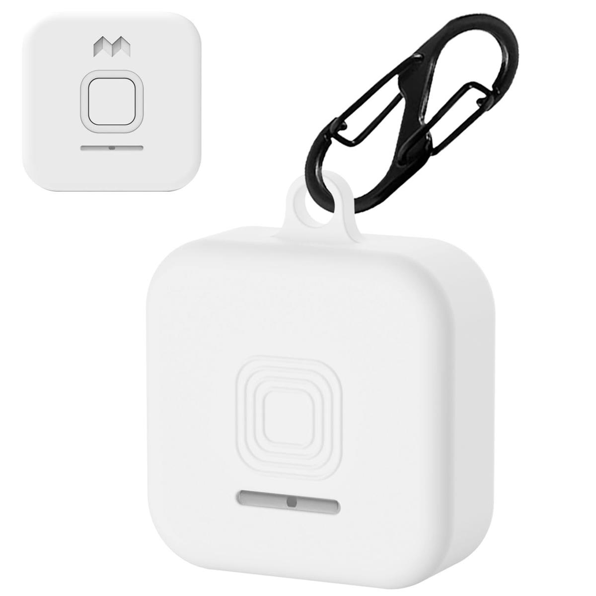 For MIXIみてねみまもりGPSトーク MT04/MT05ケース HVUYAL 軽量 キズ防止 防震 防塵 耐衝撃 傷つきにくい 柔らかなシリカゲルのスポーツクールなデザイン 衝撃 吸収 スリム ソフト ケースカバー 落下防止保護 (ホワイト)