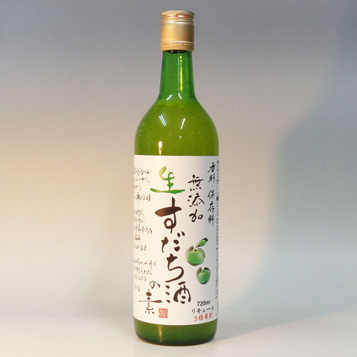 (徳島)無添加生すだち酒の素 720ml