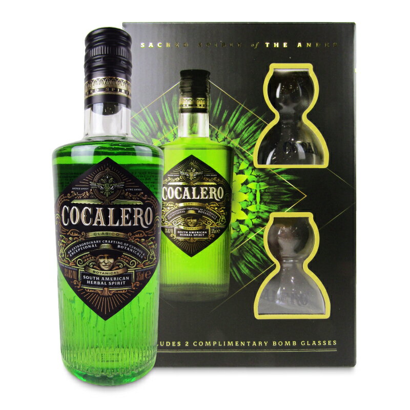 【マラソン限定クーポン配布中】《送料無料》コカレロ クラシコ 375ml & ボムグラス2個入りセット 正規品 【 ご挨拶ギフト 贈答用 】