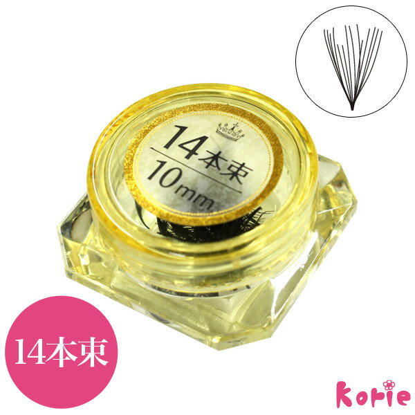 まつげエクステ シンデレララッシュ(14本束) ポツ無し (メール便可) ゴージャスな目元 小悪魔アイ! 太さ約0.12mm Cカール 長さ 8mm/10mm/12mm/14mm 約60束入り セルフエクステ フレア マツエク