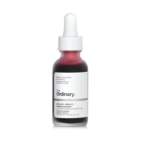 The Ordinary AHA 30% + BHA 2% Peeling Solution ジ・オーディナリー AHA 30% + BHA 2% Peeling Solution 30ml/1oz 送料無料