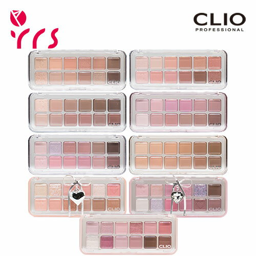 [CLIO クリオ] プロアイパレットエアー / カラー 12種 / Pro Eye Palette Air - 1pack (0.6g x 12) #01~#12