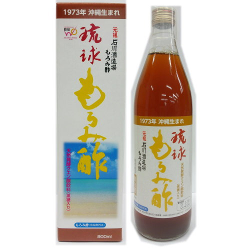 石川酒造場 琉球もろみ酢（黒糖）900ml×（1本/2本/6本/12本） 送料無料【月間優良ショップ】