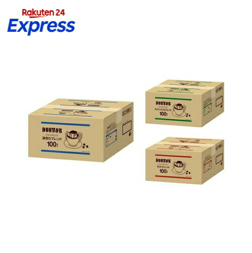 ドトール ドリップパック 【ドトール】 7g×100袋 / 深煎りブレンド / モカブレンド / キリマンジャロブレンド