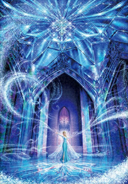 【送料無料】 ジグソーパズル 1000ピース アナと雪の女王 True Self 51×73.5cm D-1000-895
