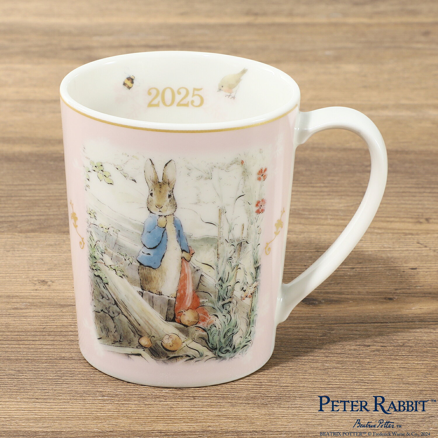 ＼10%OFFクーポン【お買い物マラソン】／ ピーターラビット 2025イヤーズマグ 日本製 【ショップチャンネル公式】