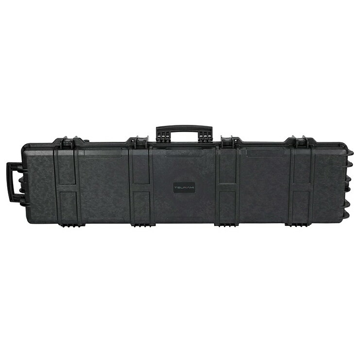TSUNAMI 1303214 キャスター付ガンケース 1387x394x152mm ハード ケース 130cm 1300mm ショットガン 散弾銃 ライフル スポンジ 樹脂 サバゲー サバイバルゲーム