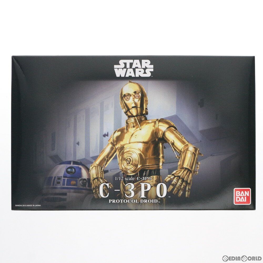【中古】[PTM] 1/12 C-3PO STAR WARS(スター・ウォーズ) プラモデル(0196418) バンダイ(20180622)