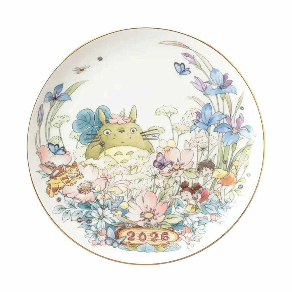 ノリタケ　となりのトトロ　2026年　イヤリープレート　皿立て付