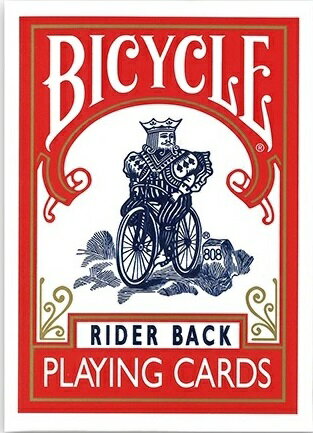 【 最安値 】 BICYCLE バイスクル ライダーバック ポーカーサイズ ＜日本限定 新パッケージ＞ 【 トランプ バイスクル 】 マジック カード デック USPCマジックネタ おすすめ プレゼント マジシャン バイスクル 手品【 楽天 ランキング 1位 獲得 商品 】最安値にチャレンジ