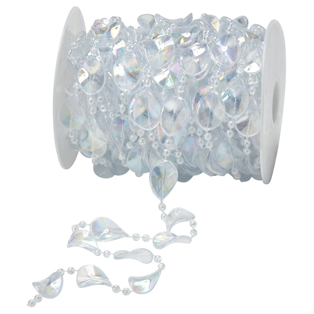 アレンジ資材 ラッピング リボン クリスマス 装飾 ガーランド とりよせ品 オーロラビーズガーランド 誕生日 お祝い ラッピング クラフト ギフト 装飾 アスカ ASCA アスカ商会