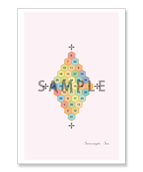 天使のカード　日ポストカード