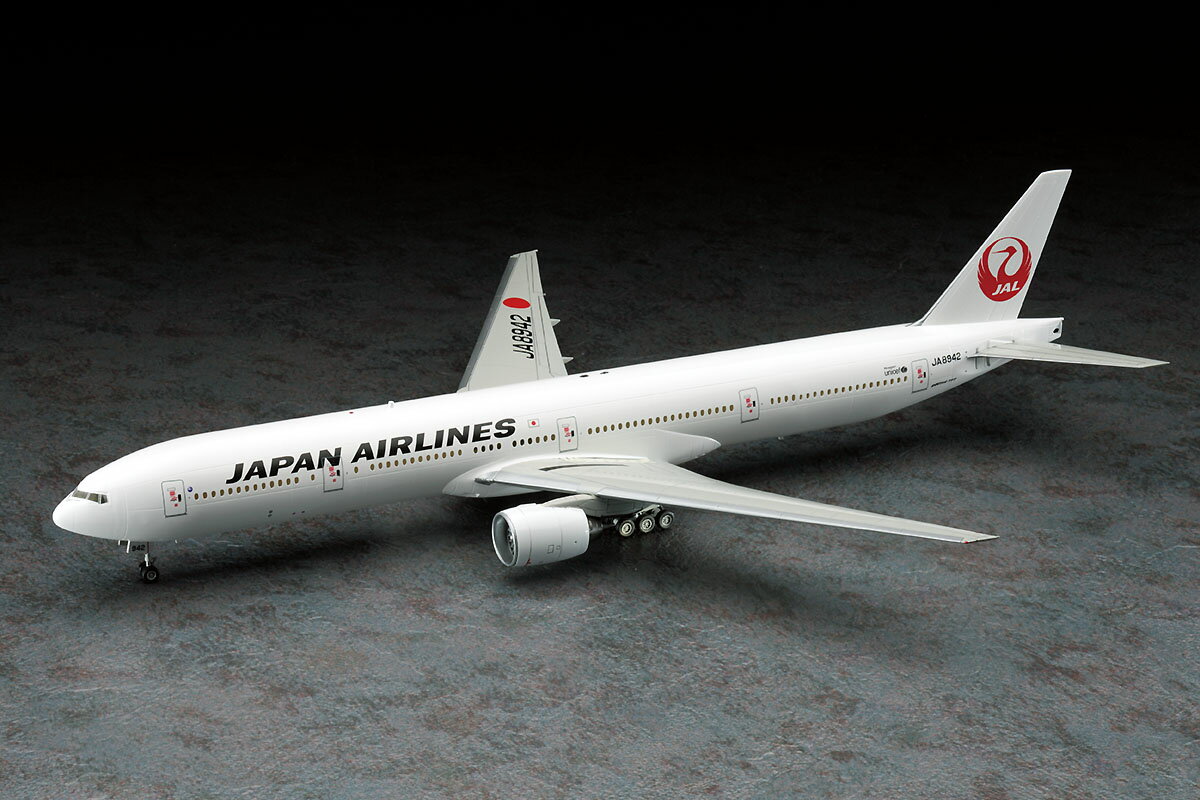 15 1/200 日本航空 B777-300 新ロゴ ハセガワ 旅客機シリーズ プラモデル