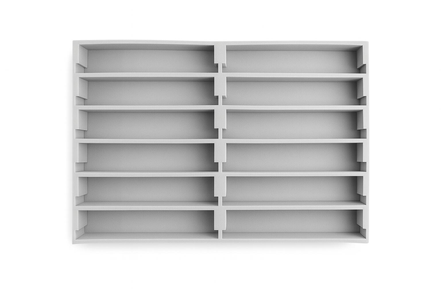 Nゲージ 車両収納用 A4ブックケース対応 交換用 MIWA12両収納中敷ウレタン 鉄道模型 単品収集 車両整理 増結セット まとめ収納 自社設計オリジナル 資材屋ならではの低価格 各社のA4ブックケースに対応 KATO TOMIX MICROACE グリーンマックス 全国送料無料