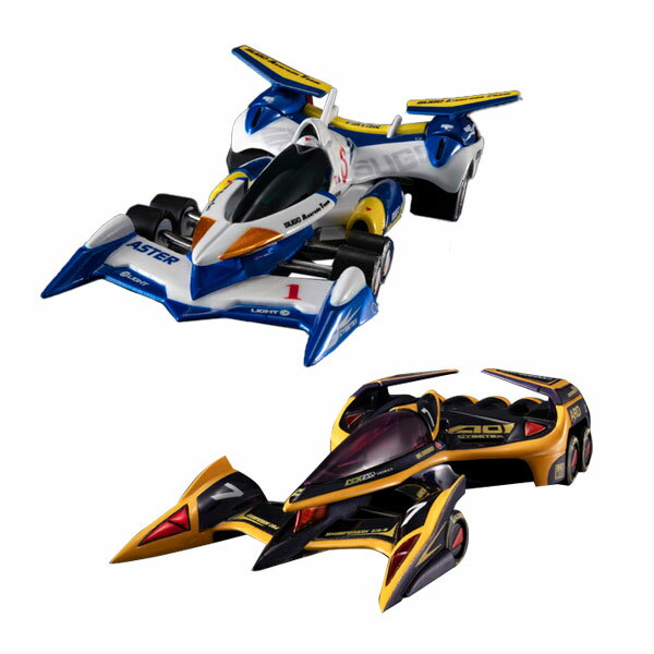 送料無料◆再販 C.F.C.-Heritage Edition- 新世紀GPXサイバーフォーミュラ11 2種セット (スーパーアスラーダAKF-11/エクスペリオンZ/A-8 ナイト・シューマッハ機) メガハウス 【8月予約】
