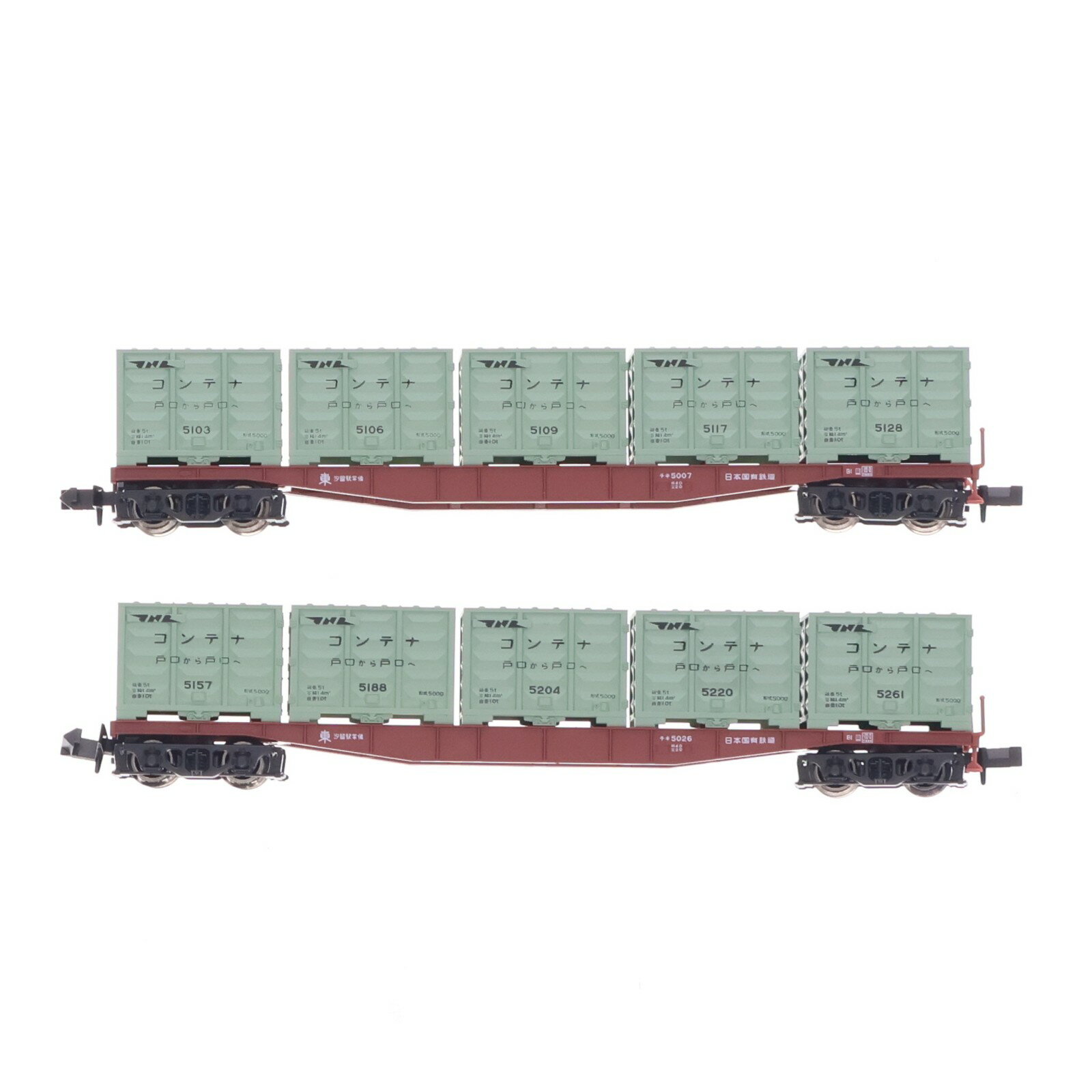 【中古】[RWM] 8044 チキ5000 2両セット(動力無し) Nゲージ 鉄道模型 KATO(カトー)(20050131)