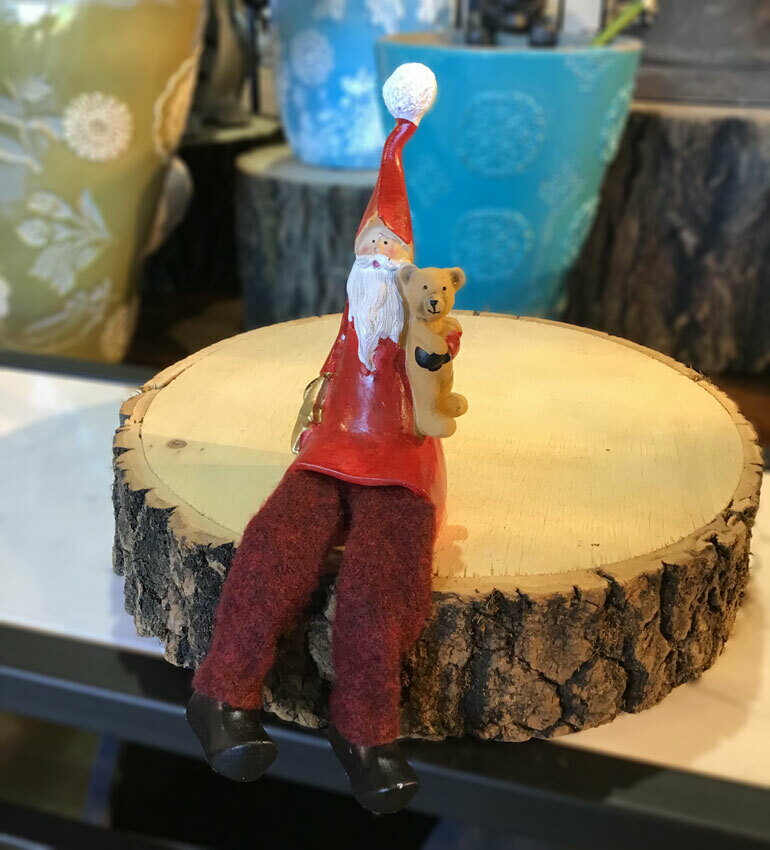 クリスマス 雑貨 飾り サンタさん 置物 おしゃれ かわいい サンタ オーナメント 北欧 サンタクロース オブジェ ディスプレイ 飾り マスコット 贈り物 ギフトプレゼント 【売れ筋】【人気商品】Tall HAT Santa S