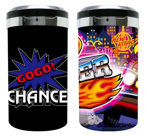 ジャグラー アッシュトレイ 9 ファンキージャグラー2 ブラック グッズ スロット 景品 灰皿 携帯灰皿 車 赤 景品グッズ パチスログッズ JUGGLER かわいい ライター GOGO!CHANCE