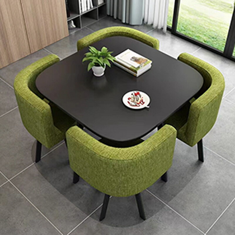 応接セット コンパクト 4人掛け 応接スペース 受付テーブル テーブル 打ち合わせテーブル オフィステーブル コーヒーテーブル 丸テーブル 木製 コンパクト 室内/アウトドア/リビング/店舗/レストラン/ビジネス/用 サークルテーブル