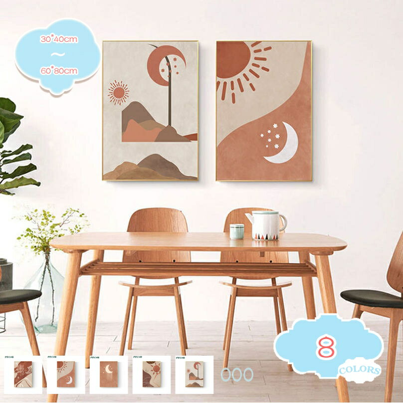 500円OFFクーポン ウォールデコレーション 北欧 ナチュラル 現代 新築祝い 開業祝い 開店 リビング 寝室 ホテル ギフト アートパネル バスルーム ベッドルーム キッチン オフィス アートワーク 店舗 アート フレーム 抽象画 ポスター shopcp