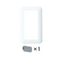 パナソニック 配線金具【WTC7302W】簡易耐火用スイッチプレート ラウンド ダブルスイッチ用