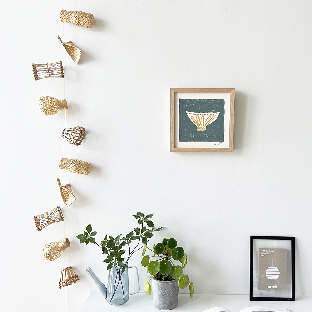 【レビューでクーポン&プレゼント】People Tree 小さなカゴのガーランド ( ピープルツリー カゴ 籠 モビール 手編みカゴ 手編み 壁掛け 壁 飾り 飾り付け ディスプレイ 装飾 デコレーション インテリア 雑貨 ハンドメイド ナチュラル おしゃれ かわいい ギフト 贈り物 )