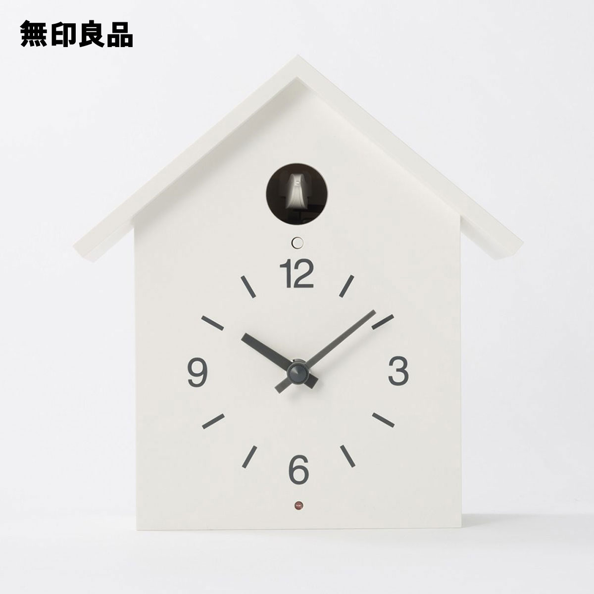 鳩時計 大・ホワイト／MJ−CCWL1【無印良品 公式】