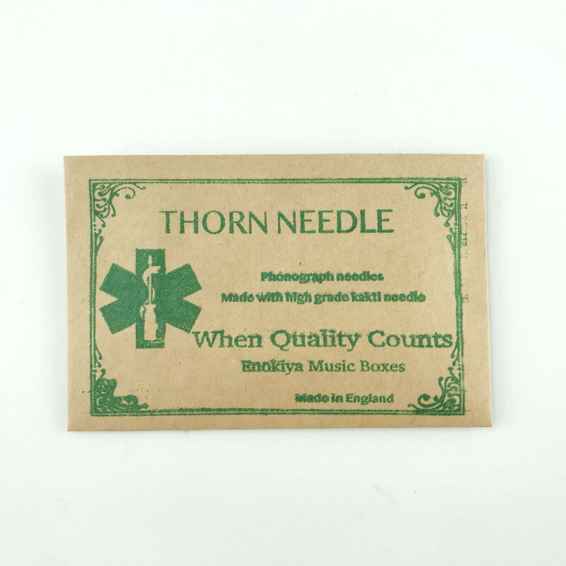 蓄音機用 ソーン針 英国製
