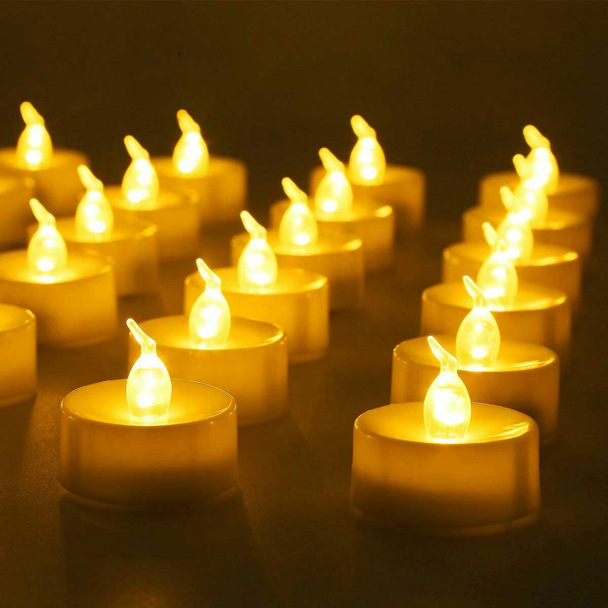【最安値挑戦！70円/個】【100個セット】 LED キャンドルライト LEDキャンドル ろうそく 癒しの灯り 揺らぐ炎 リアル感 火を使わない 安全 省エネ 長持ち 便利 おしゃれ クリスマス 結婚式 誕生日 室内 室外飾り インテリアライト 送料無料
