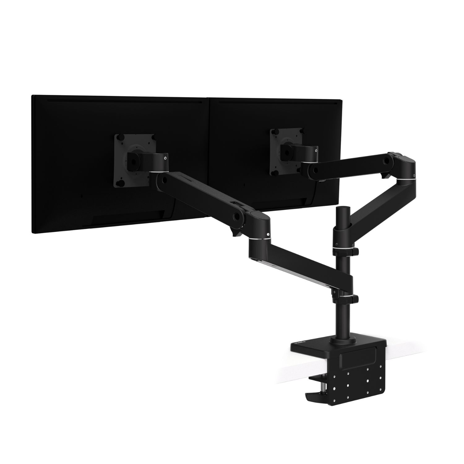 【モニターアーム】エルゴトロン LX Pro モニターアーム デスクマウント デュアル 縦/横型 ブラック 45-690-292 24インチ(3.6~20kg)まで VESA規格対応 2画面