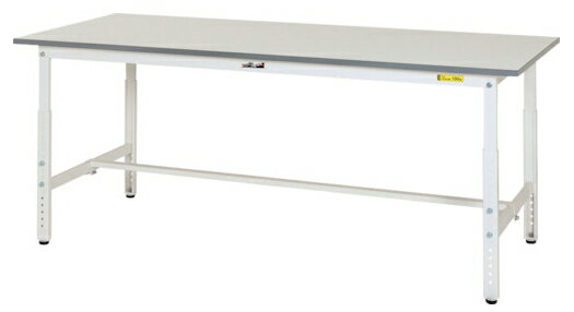 ●u.ヤマキン/山金工業【SUPA-1860-WW】ワークテーブル 150シリーズ 高さ調整タイプ H600mm〜H900mm 基本形 組立式