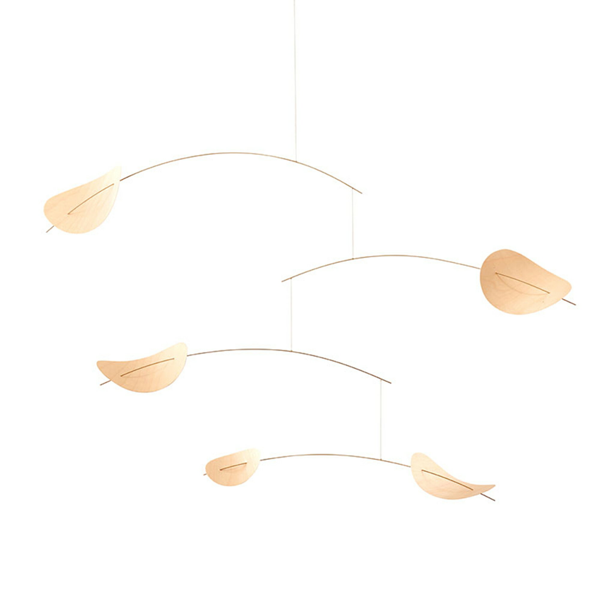 北欧 フレンステッドモビール Drifting Clouds Mサイズ ナチュラル 木製 FLENSTED mobiles フレンステッド モビール おしゃれ インテリア 雑貨 赤ちゃん 天井 吊り下げ オブジェ 飾り 装飾 デコレーション