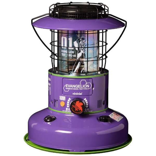トヨトミ 石油ストーブ エヴァンゲリオンコラボモデル RL-250EVA01(V) [木造7畳まで /コンクリート9畳まで /対流式] 箱痛み品