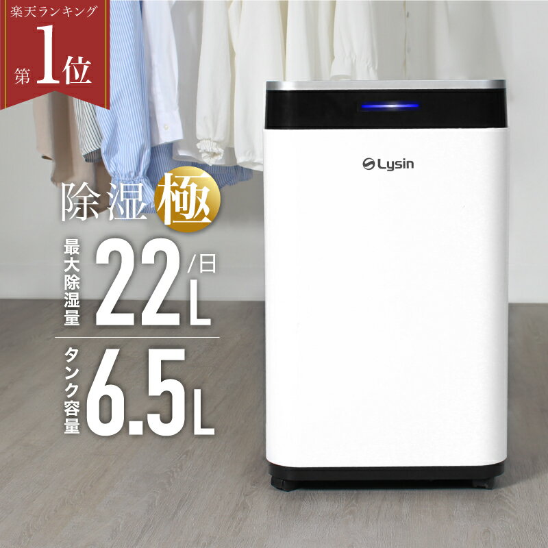 【レビュー投稿で2年保証】 ライシン 除湿機 コンプレッサー 式 大容量 パワフル 衣類乾燥 静音 省エネ コンパクト