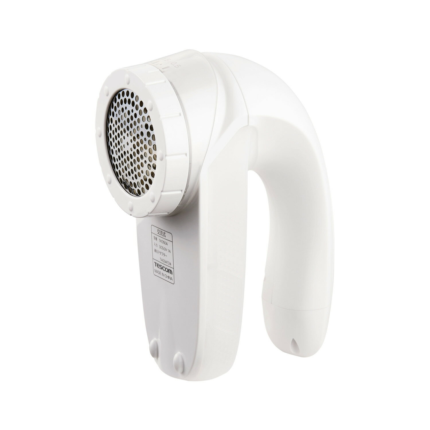 ★楽天1位★ 毛玉取り けだまとり 電動 テスコム 毛玉取り器 毛玉取り機 コード式 毛玉取り電動 大型カッター 6枚刃 風合いガード 5段階調節 お手入れ簡単 セーター ニット 毛玉クリーナー 毛だまトレタ パワフルタイプ TKD50A-W *