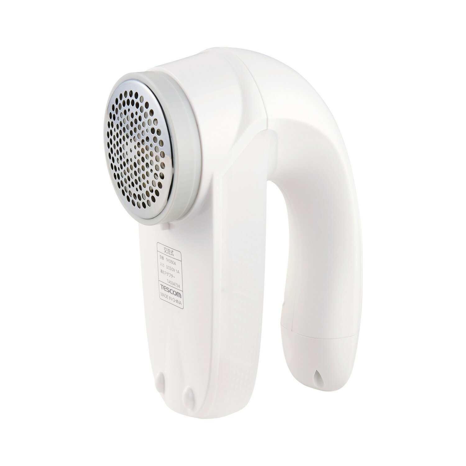 [最大400円OFFクーポン/新生活フェア]毛玉取り けだまとり 電動 テスコム 毛玉取り器 毛玉取り機 コード式 毛玉取り電動 大型カッター 6枚刃 風合いガード 5段階調節 お手入れ簡単 セーター ニット 毛玉クリーナー 毛だまトレタ パワフルタイプ TKD50A-W *