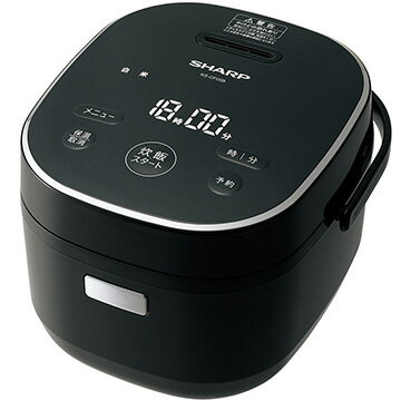 SHARP シャープ マイコン炊飯器 黒厚釜 炊飯ジャー 3合炊き ブラック KSCF05B KS-CF05B-B