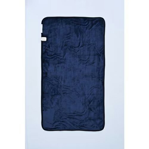 山善(YAMAZEN) YMS-FK35KK-BL ブルー フランネルモデル 電気敷毛布 140×80cm