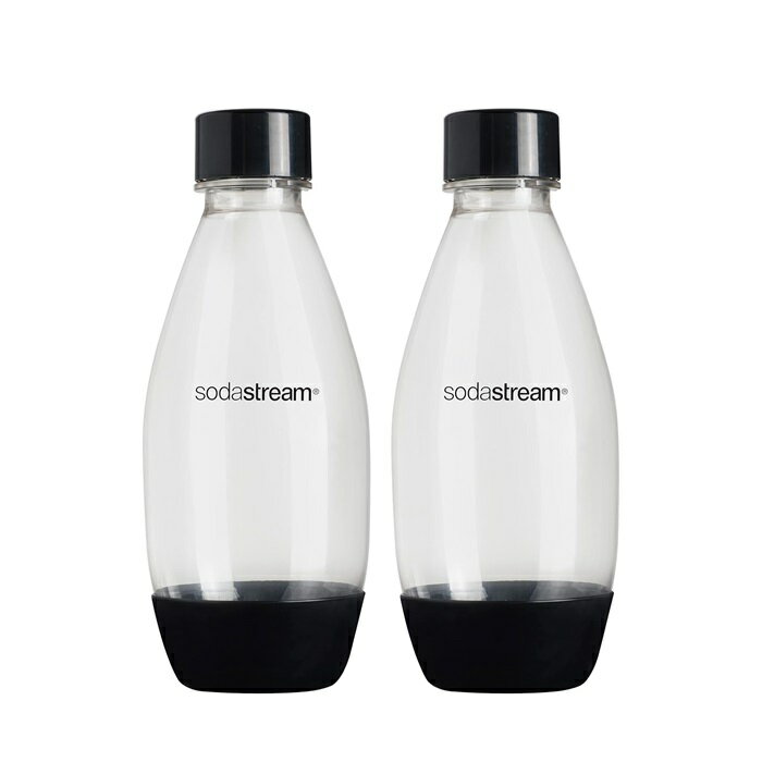 ソーダストリーム DWSボトル 0.5L 2本セット ブラック