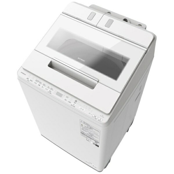 買替えで3000pt進呈(5/7まで) 日立｜HITACHI 全自動洗濯機 ビートウォッシュ ホワイト BW-X120M-W [洗濯12.0kg /乾燥機能無 /上開き]【無料延長保証】