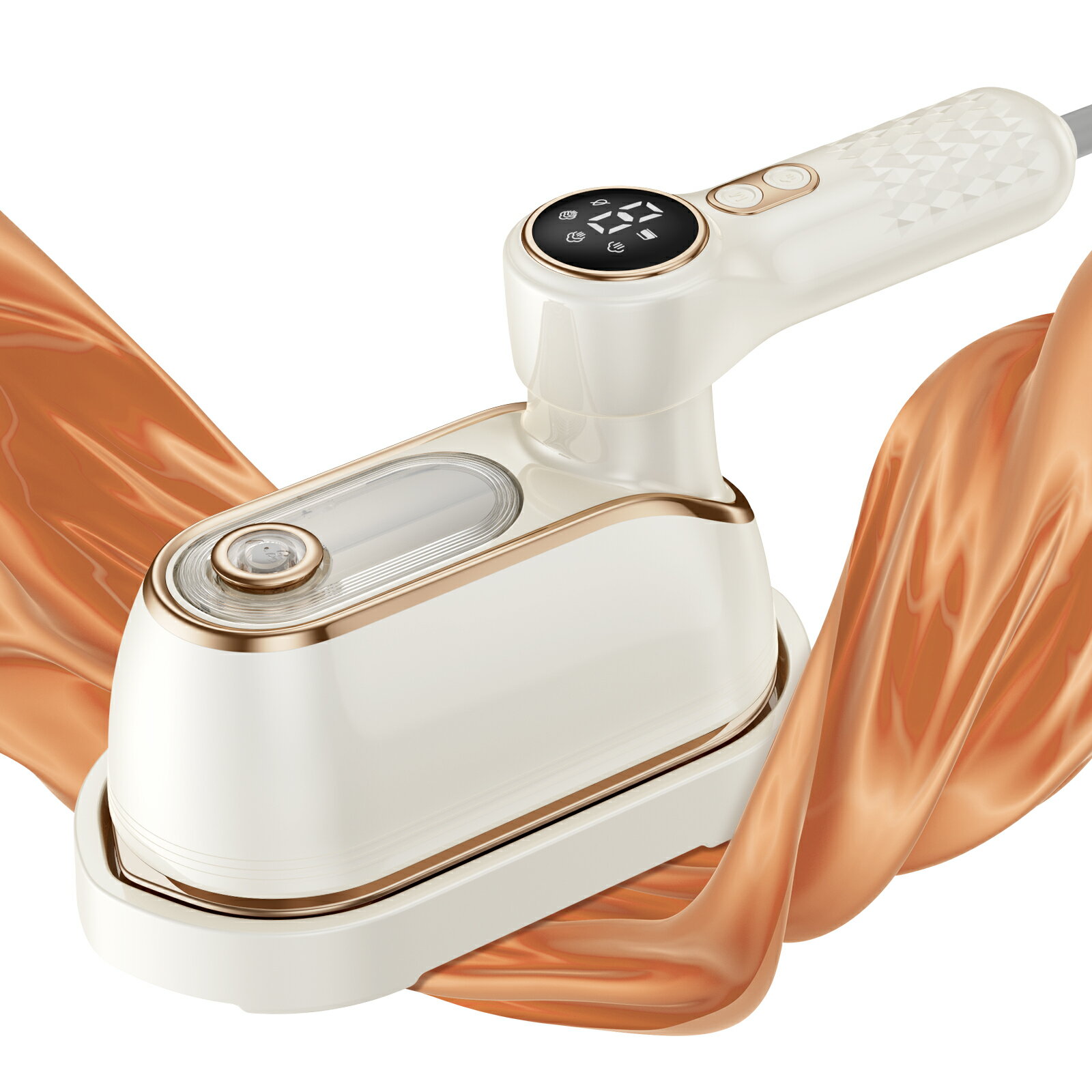 究極進化型！スチームアイロン スチーマーアイロン ハンディースチーマー シワ伸ばし 折り畳み式 軽量 ハンガーにかけたまま 小型 アイロンパワフル 連続スチーム 除菌 脱臭 軽量 コンパクト スタンド付 過熱保護 送料無料 PSE認証済