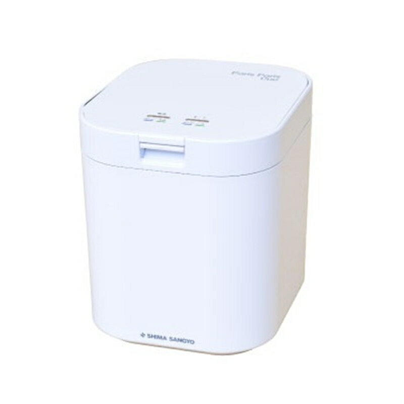 シマ 家庭用生ごみ処理機 PPC-11-WH ホワイト