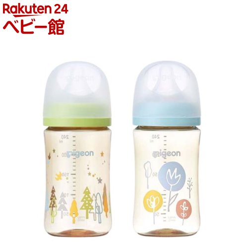 ピジョン 母乳実感 哺乳びん プラスチック 240ml セット(1セット)【母乳実感】
