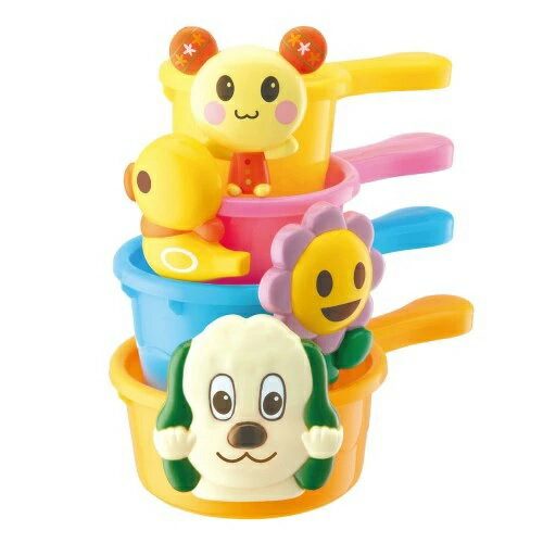 【春休み限定セール価格】【送料無料】【あす楽対応】いないいないばあっ！ワンワンとうーたん NEW おふろでかさねてシャワーカップ ワンワン バストイ お風呂のおもちゃ みずあそび 女の子 プレゼント 男の子 プレゼント 誕生日 プレゼント ジョイパレット